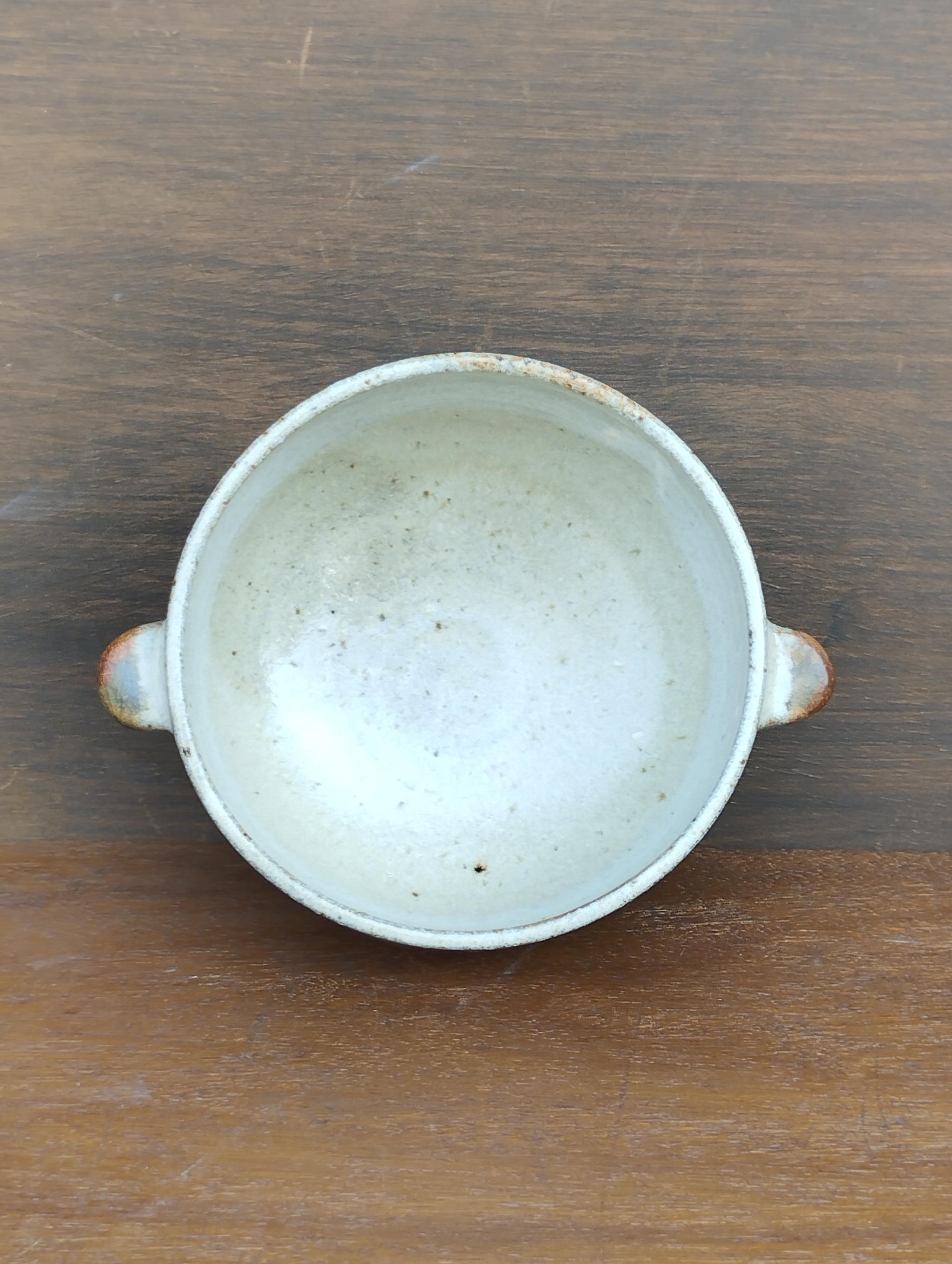 白萩　スープカップ（耳付き） | 5枚目